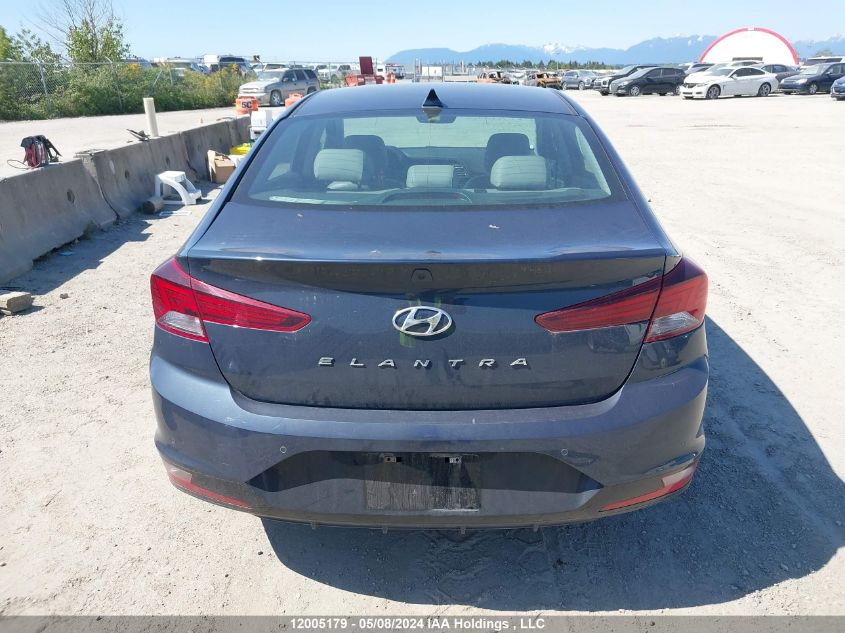 2020 Hyundai Elantra Sel/Value/Limited VIN: KMHD84LF2LU063580 Lot: 12005179