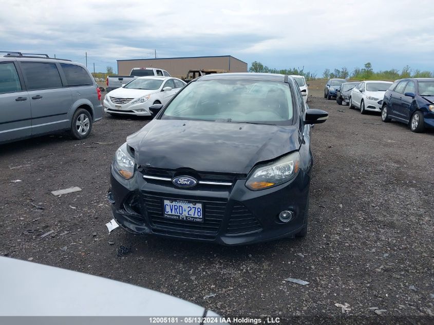 2012 Ford Focus Titanium VIN: 1FAHP3J22CL439015 Lot: 12005181