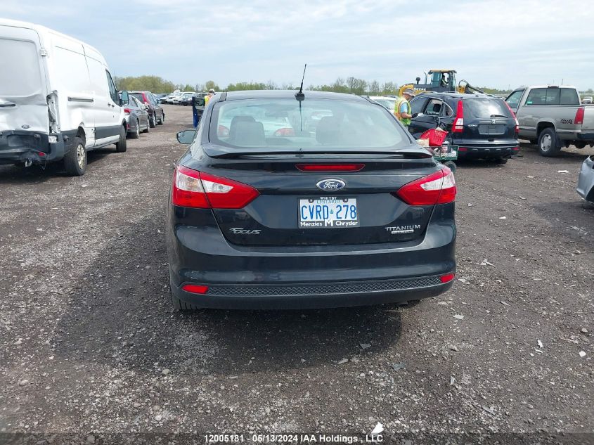 2012 Ford Focus Titanium VIN: 1FAHP3J22CL439015 Lot: 12005181