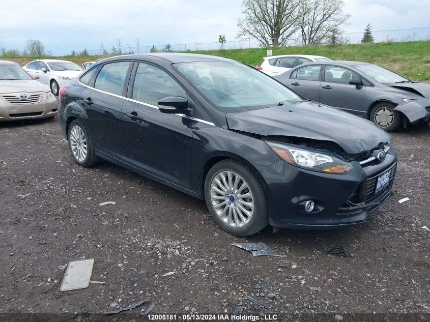 2012 Ford Focus Titanium VIN: 1FAHP3J22CL439015 Lot: 12005181