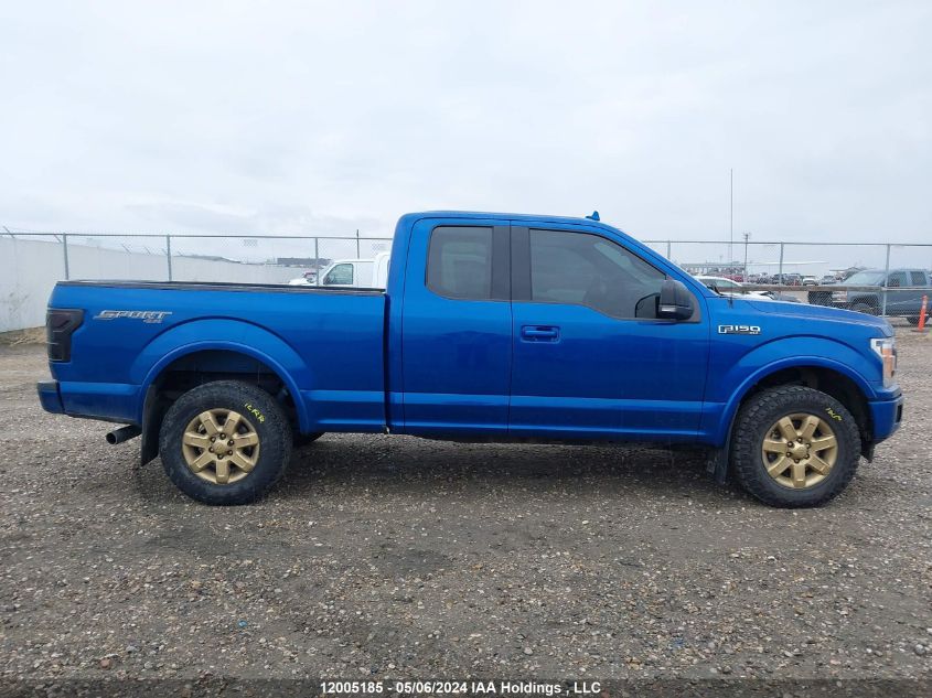 2018 Ford F150 Super Cab VIN: 1FTFX1EG2JFC05996 Lot: 12005185