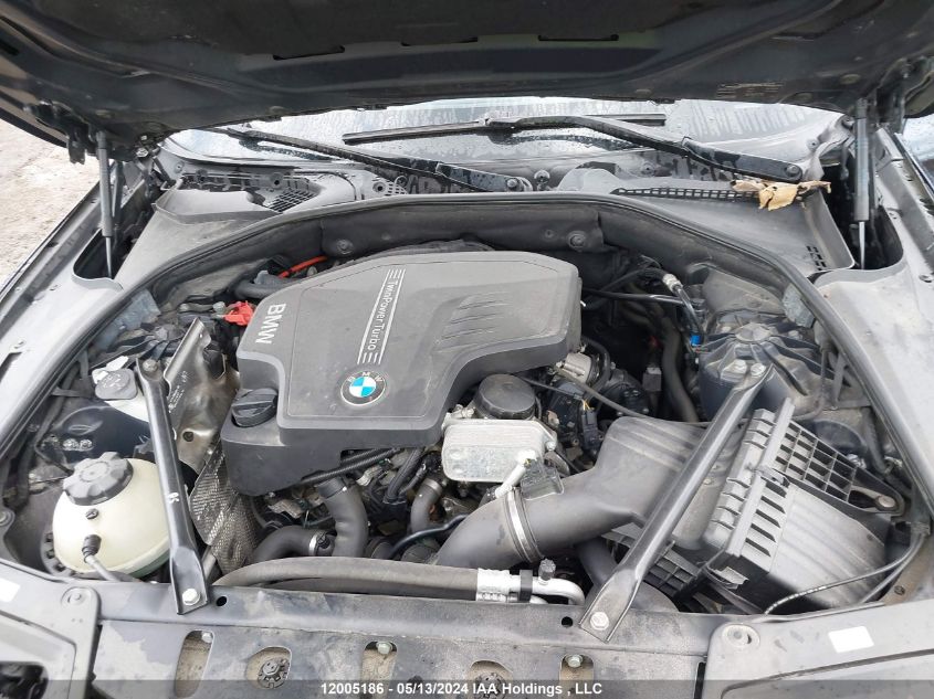 2013 BMW 5 Series VIN: WBAXH5C53DDW12345 Lot: 12005186