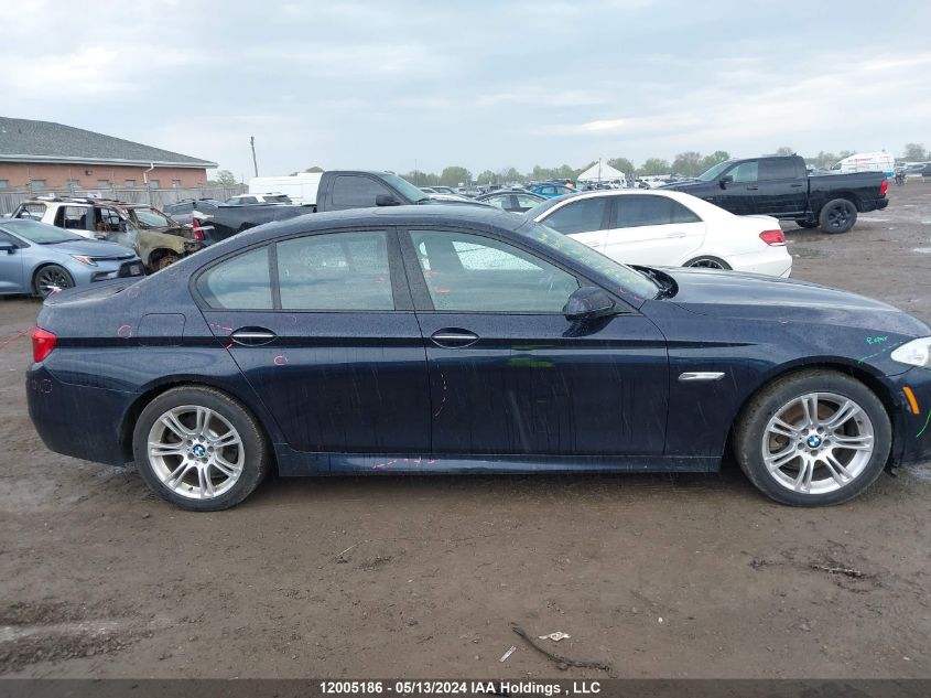 2013 BMW 5 Series VIN: WBAXH5C53DDW12345 Lot: 12005186