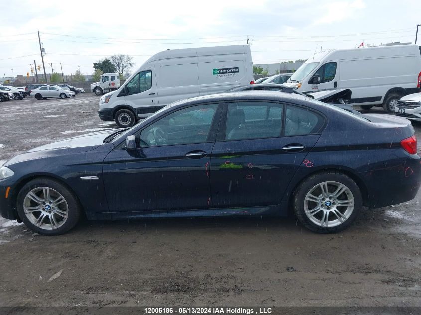 2013 BMW 5 Series VIN: WBAXH5C53DDW12345 Lot: 12005186