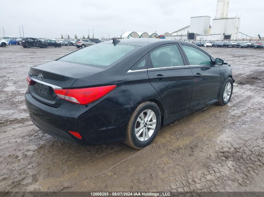 2014 Hyundai Sonata Gls VIN: 5NPEB4AC5EH896175 Lot: 12005203