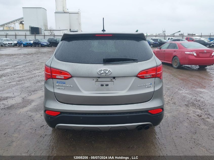 2013 Hyundai Santa Fe VIN: 5XYZUDLA3DG116493 Lot: 12005205