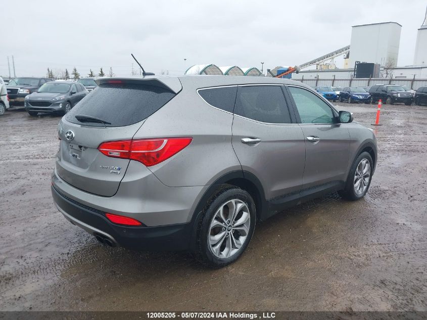 2013 Hyundai Santa Fe VIN: 5XYZUDLA3DG116493 Lot: 12005205