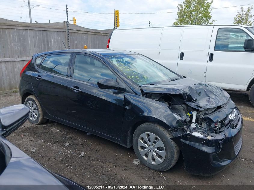 2016 Hyundai Accent Se VIN: KMHCT5AE1GU286905 Lot: 12005217