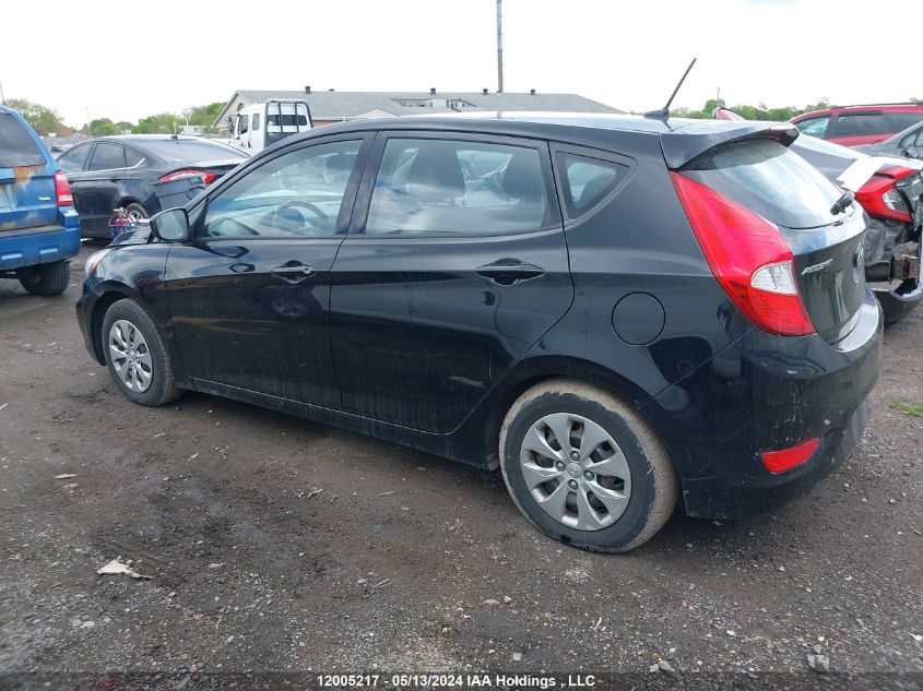 2016 Hyundai Accent Se VIN: KMHCT5AE1GU286905 Lot: 12005217