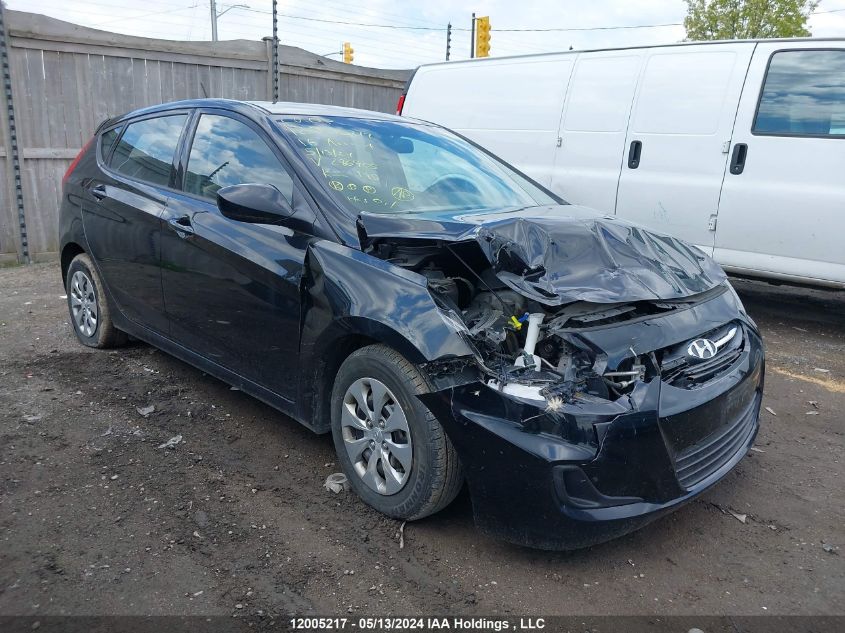 2016 Hyundai Accent Se VIN: KMHCT5AE1GU286905 Lot: 12005217