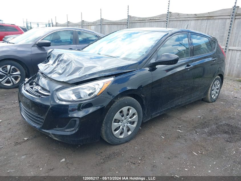 2016 Hyundai Accent Se VIN: KMHCT5AE1GU286905 Lot: 12005217