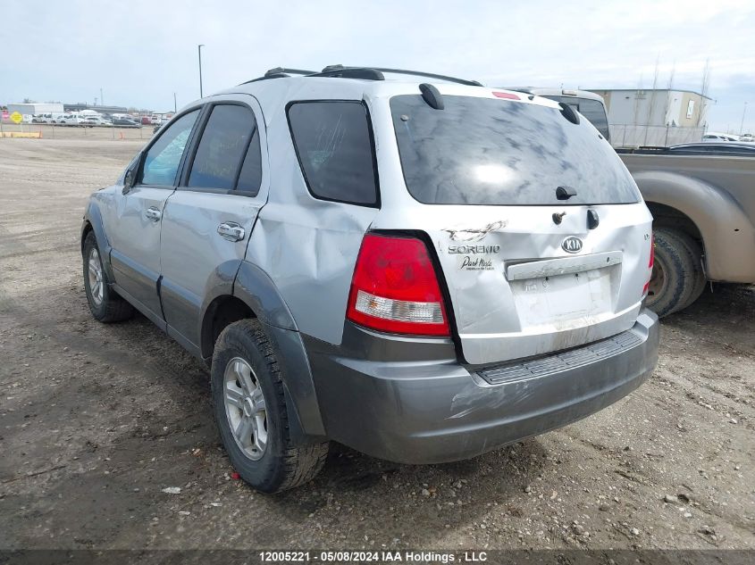 2006 Kia Sorento Ex/Lx VIN: KNDJC733665619255 Lot: 12005221