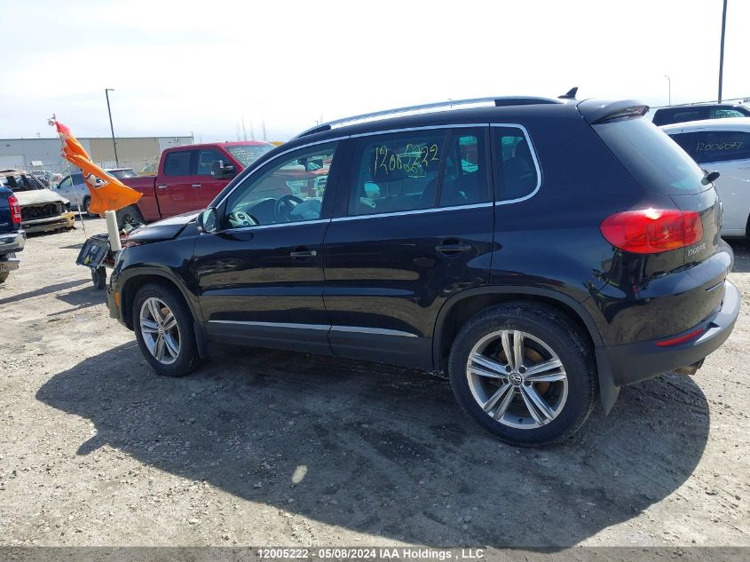 2012 Volkswagen Tiguan VIN: WVGBV7AX0CW527953 Lot: 12005222