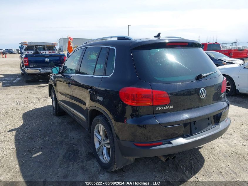 2012 Volkswagen Tiguan VIN: WVGBV7AX0CW527953 Lot: 12005222