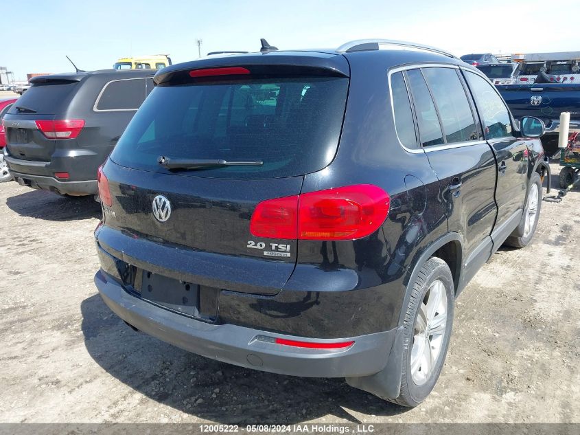 2012 Volkswagen Tiguan VIN: WVGBV7AX0CW527953 Lot: 12005222