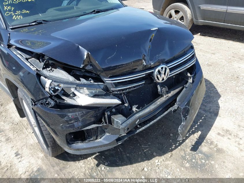 2012 Volkswagen Tiguan VIN: WVGBV7AX0CW527953 Lot: 12005222