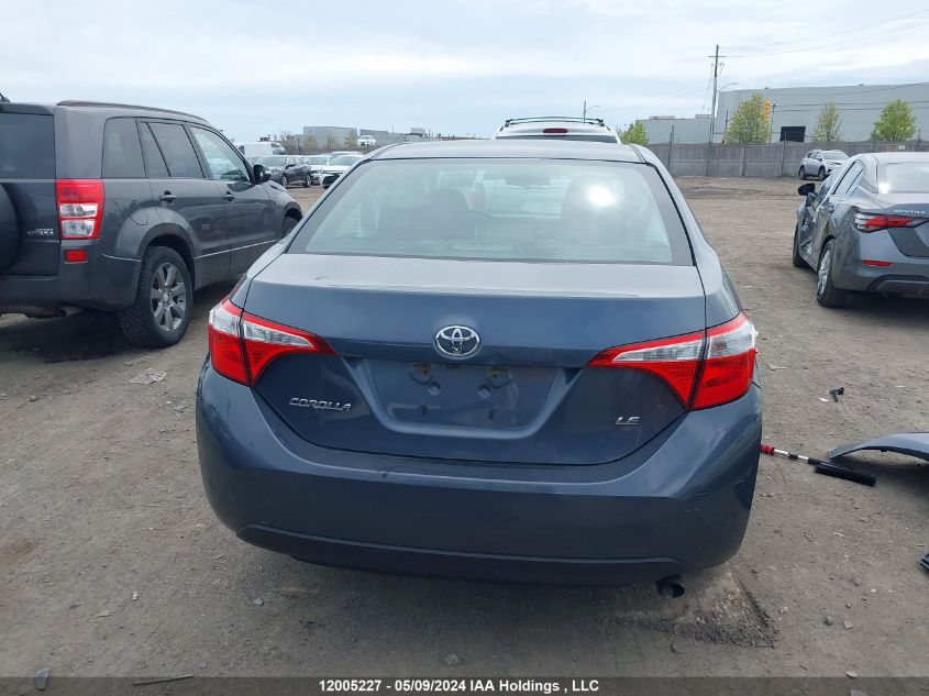 2014 Toyota Corolla L/Le/Le Pls/Prm/S/S Pls VIN: 2T1BURHE5EC056188 Lot: 12005227