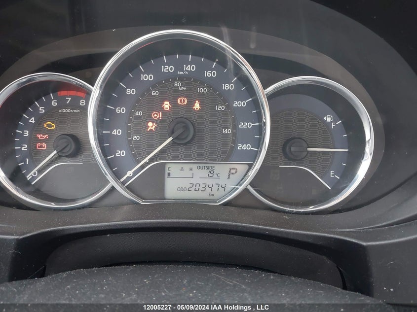 2014 Toyota Corolla L/Le/Le Pls/Prm/S/S Pls VIN: 2T1BURHE5EC056188 Lot: 12005227