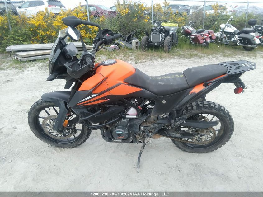 2020 Ktm 390 Adventure VIN: MD2JGJ409LC205975 Lot: 12005230