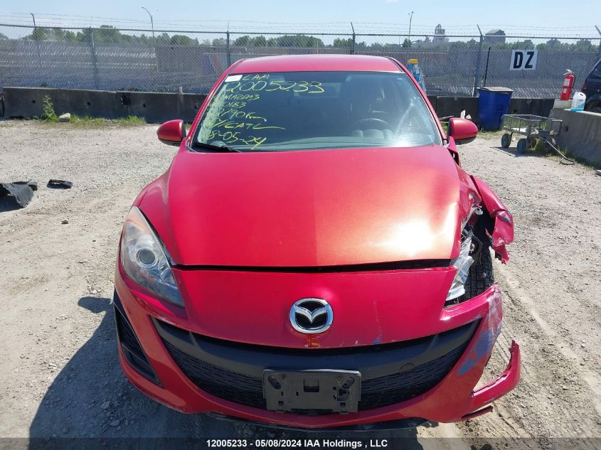 2011 Mazda Mazda3 VIN: JM1BL1KF5B1410183 Lot: 12005233