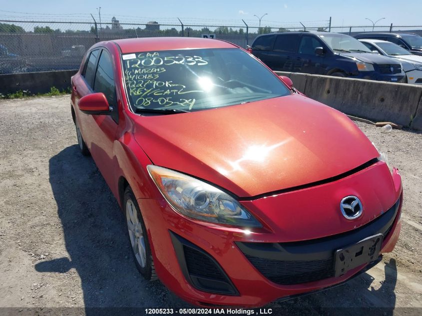 2011 Mazda Mazda3 VIN: JM1BL1KF5B1410183 Lot: 12005233