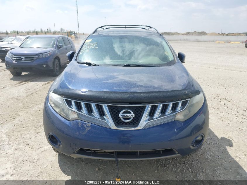 2010 Nissan Murano Le VIN: JN8AZ1MW5AW121463 Lot: 12005237