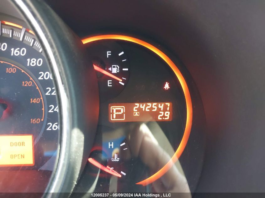 2010 Nissan Murano Le VIN: JN8AZ1MW5AW121463 Lot: 12005237