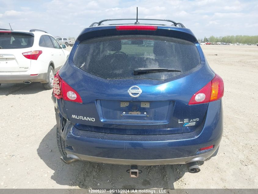 2010 Nissan Murano Le VIN: JN8AZ1MW5AW121463 Lot: 12005237