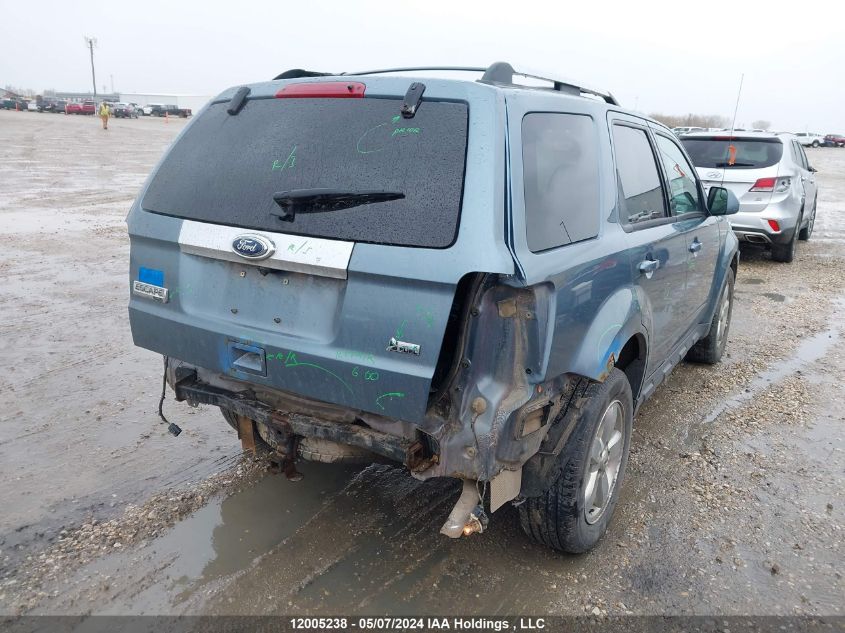 2010 Ford Escape Limited VIN: 1FMCU9EG4AKA84661 Lot: 12005238