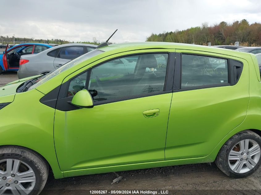 2015 Chevrolet Spark 1Lt VIN: KL8CD6S91FC764696 Lot: 12005267