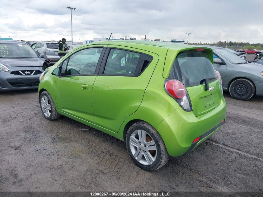 2015 Chevrolet Spark 1Lt VIN: KL8CD6S91FC764696 Lot: 12005267