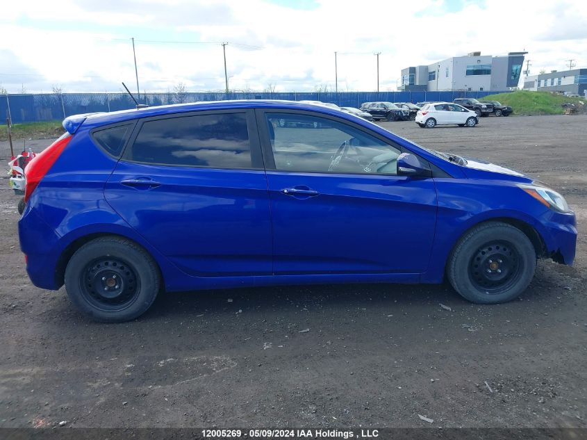 2012 Hyundai Accent Gls/Gs/Se VIN: KMHCU5AE6CU047776 Lot: 12005269