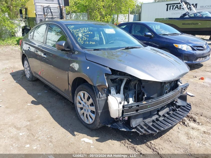 2019 Nissan Sentra VIN: 3N1AB7AP1KY392890 Lot: 12005271