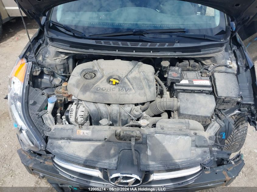 2013 Hyundai Elantra Limited VIN: 5NPDH4AE5DH307796 Lot: 12005274