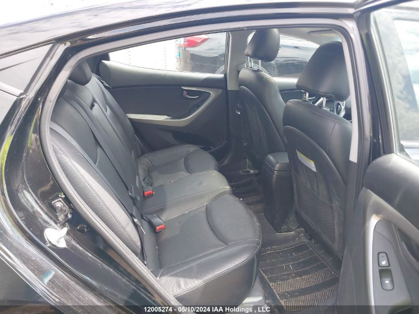 2013 Hyundai Elantra Limited VIN: 5NPDH4AE5DH307796 Lot: 12005274