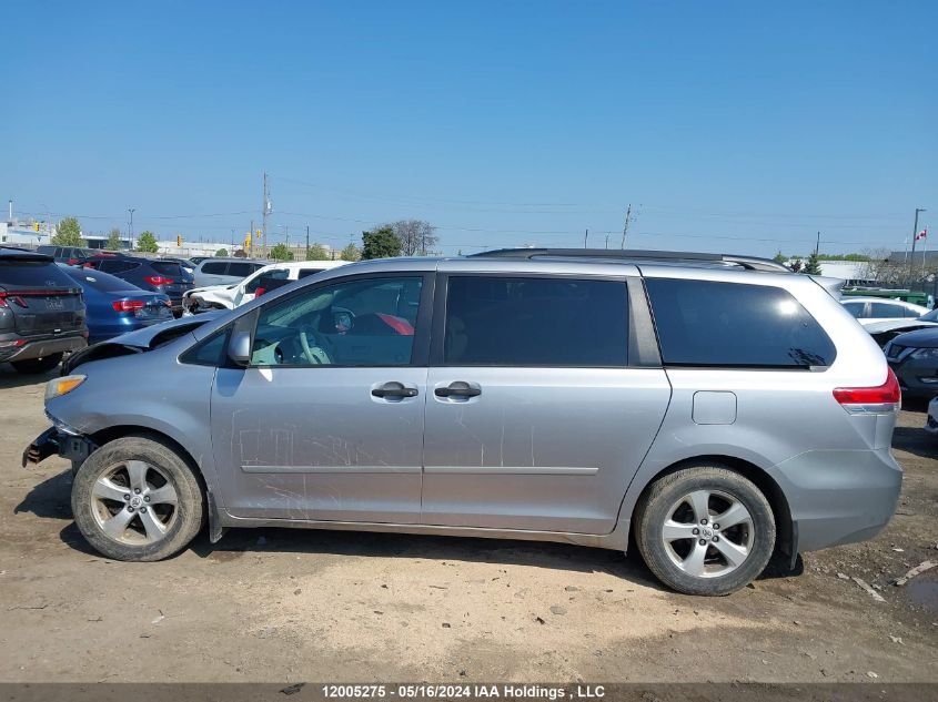 2011 Toyota Sienna V6 7 Passenger VIN: 5TDZK3DC3BS021089 Lot: 12005275