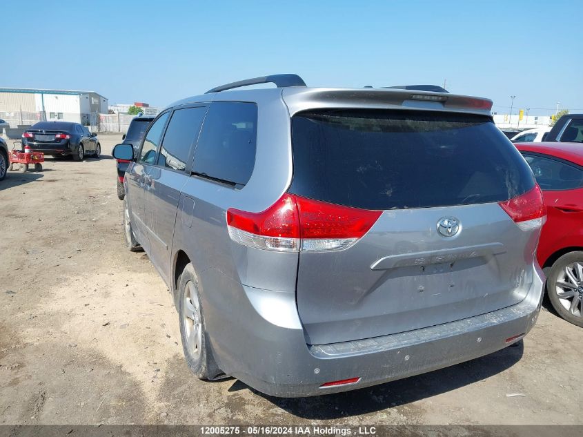 2011 Toyota Sienna V6 7 Passenger VIN: 5TDZK3DC3BS021089 Lot: 12005275