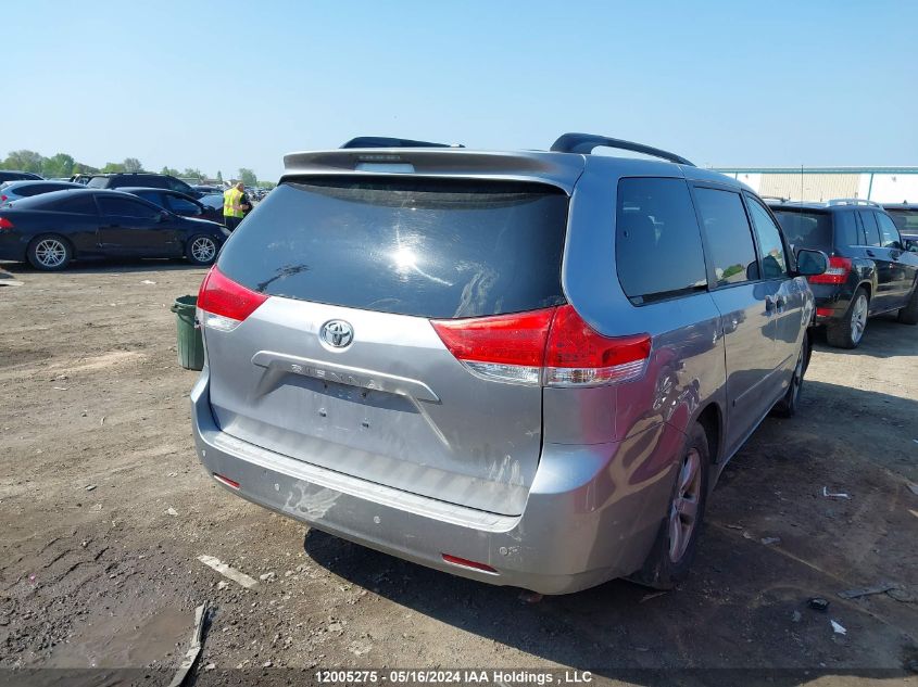 2011 Toyota Sienna V6 7 Passenger VIN: 5TDZK3DC3BS021089 Lot: 12005275