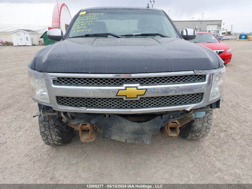 2013 Chevrolet Silverado 1500 VIN: 3GCPKSE72DG306256 Lot: 12005277