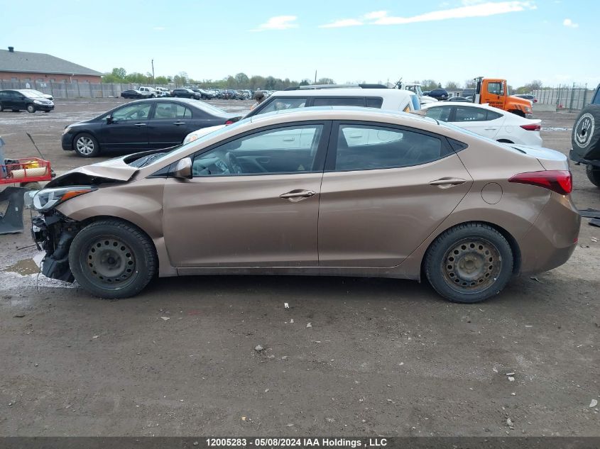 2016 Hyundai Elantra Se/Sport/Limited VIN: KMHDH4AE3GU582170 Lot: 12005283