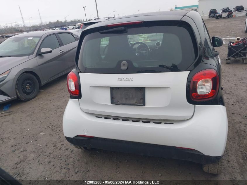 2016 Smart Fortwo VIN: WMEFJ5DA7GK126511 Lot: 12005288