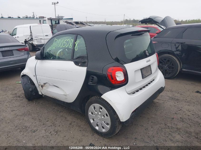 2016 Smart Fortwo VIN: WMEFJ5DA7GK126511 Lot: 12005288