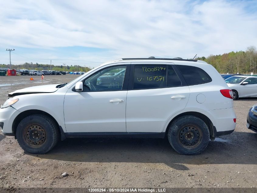 2012 Hyundai Santa Fe Gls VIN: 5XYZGDAG6CG167371 Lot: 12005294