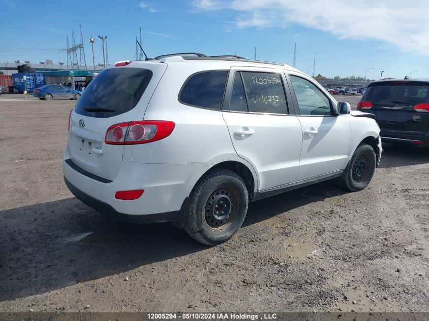 2012 Hyundai Santa Fe Gls VIN: 5XYZGDAG6CG167371 Lot: 12005294