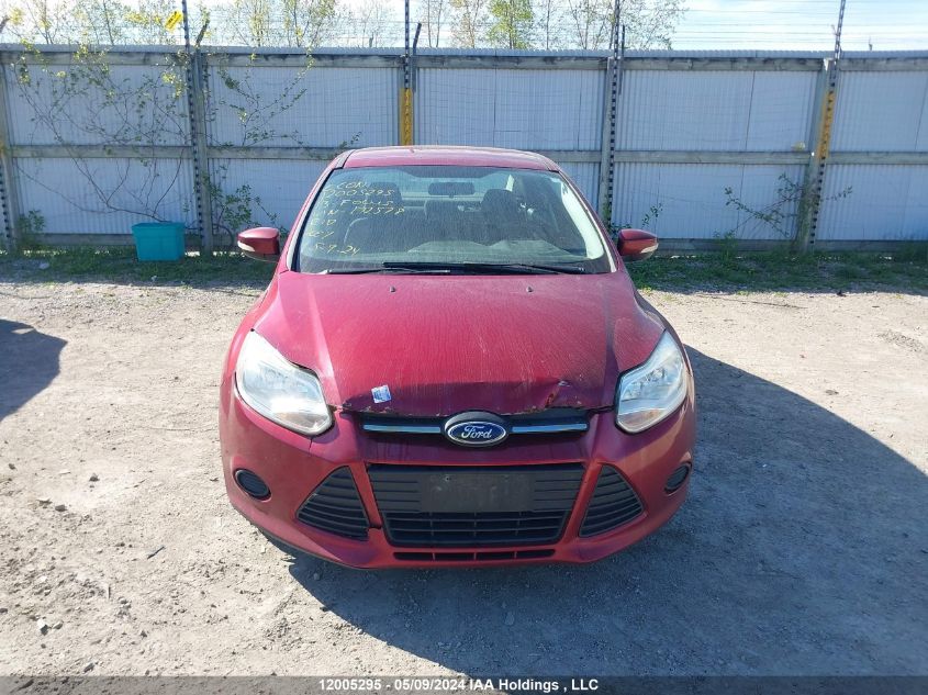 2013 Ford Focus Se VIN: 1FADP3F22DL172578 Lot: 12005295
