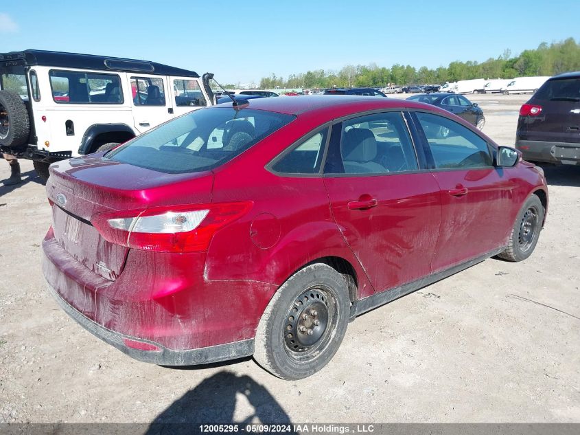 2013 Ford Focus Se VIN: 1FADP3F22DL172578 Lot: 12005295