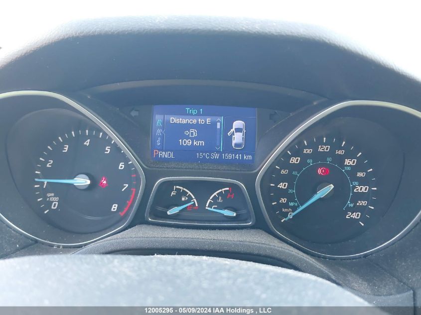 2013 Ford Focus Se VIN: 1FADP3F22DL172578 Lot: 12005295