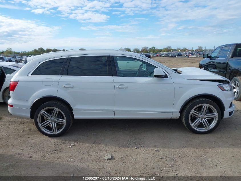 2014 Audi Q7 VIN: WA1DGCFE4ED013751 Lot: 12005297