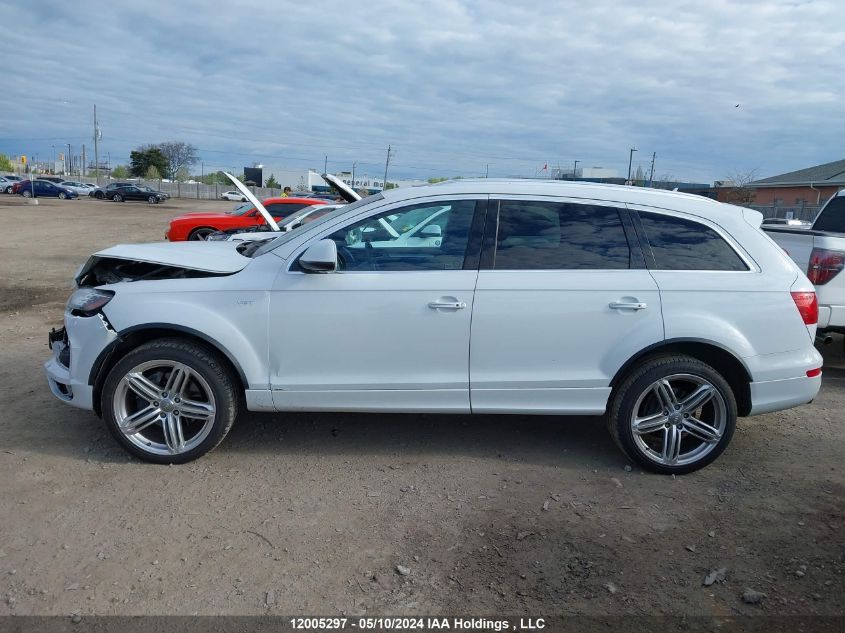 2014 Audi Q7 VIN: WA1DGCFE4ED013751 Lot: 12005297