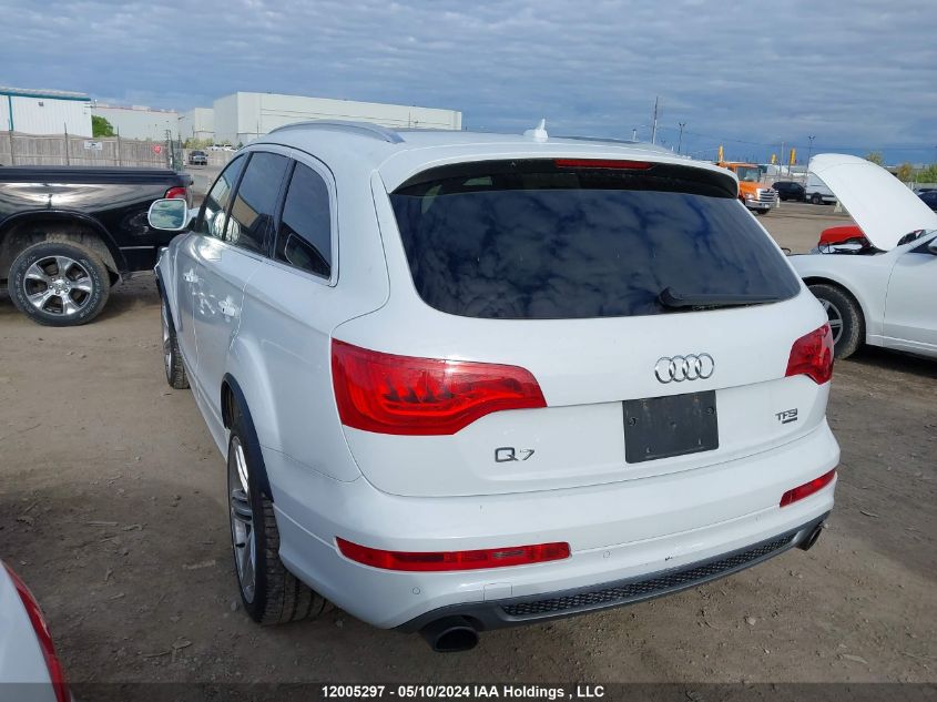 2014 Audi Q7 VIN: WA1DGCFE4ED013751 Lot: 12005297